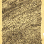United States Geological Survey Abingdon, VA-TN-NC (1909, 96000-Scale) digital map