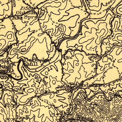 United States Geological Survey Abingdon, VA-TN-NC (1909, 96000-Scale) digital map
