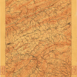 United States Geological Survey Abingdon, VA-TN-NC (1911, 125000-Scale) digital map