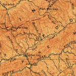 United States Geological Survey Abingdon, VA-TN-NC (1911, 125000-Scale) digital map