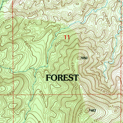 United States Geological Survey Abiquiu, NM (1995, 24000-Scale) digital map