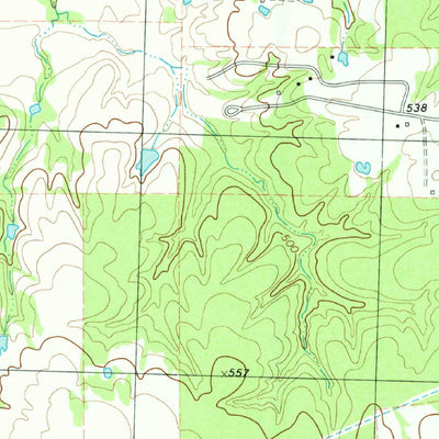 United States Geological Survey Ables Springs, TX (1979, 24000-Scale) digital map