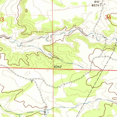 United States Geological Survey Abo, NM (1972, 24000-Scale) digital map