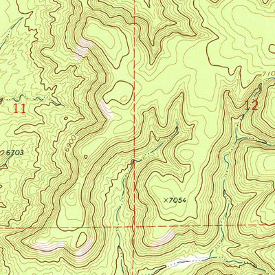 United States Geological Survey Abo, NM (1972, 24000-Scale) digital map