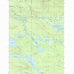 United States Geological Survey Abol Pond, ME (1988, 24000-Scale) digital map