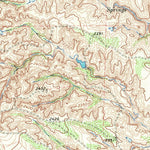United States Geological Survey Abra, TX (1964, 24000-Scale) digital map