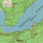 United States Geological Survey Abrams, WI (1974, 24000-Scale) digital map
