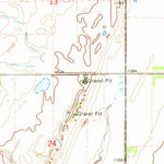 United States Geological Survey Absaraka, ND (1967, 24000-Scale) digital map