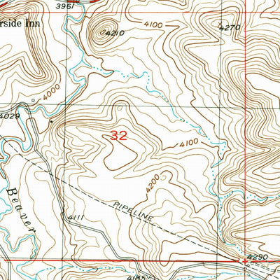 United States Geological Survey Absarokee, MT (1955, 24000-Scale) digital map