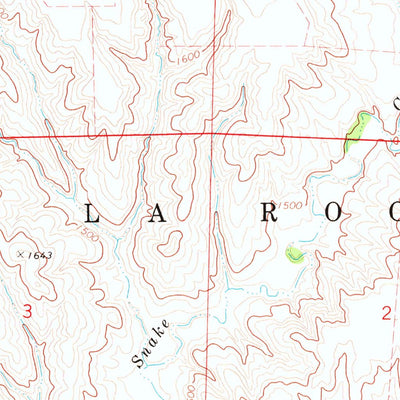 United States Geological Survey Academy, SD (1971, 24000-Scale) digital map