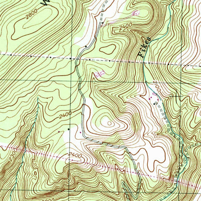 United States Geological Survey Accident, MD-PA (1994, 24000-Scale) digital map