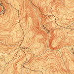 United States Geological Survey Accident, MD-PA-WV (1900, 62500-Scale) digital map