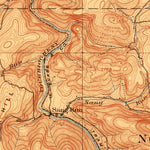 United States Geological Survey Accident, MD-PA-WV (1900, 62500-Scale) digital map