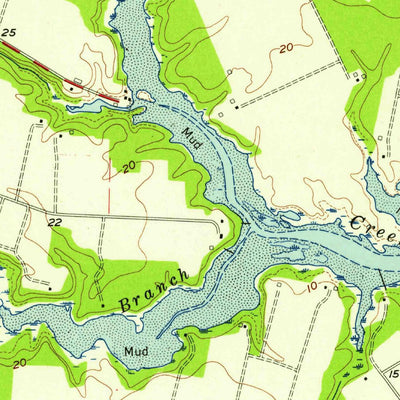 United States Geological Survey Accomac, VA (1957, 24000-Scale) digital map