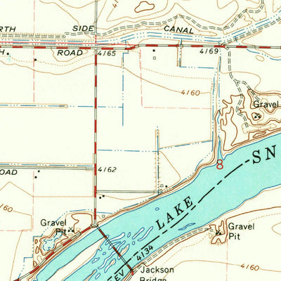United States Geological Survey Acequia, ID (1964, 24000-Scale) digital map