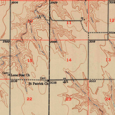 United States Geological Survey Achilles, KS (1951, 62500-Scale) digital map