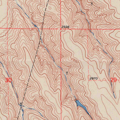 United States Geological Survey Achilles, KS (1965, 24000-Scale) digital map