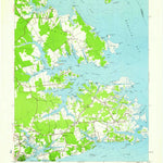 United States Geological Survey Achilles, VA (1957, 24000-Scale) digital map