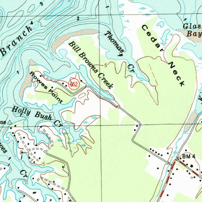 United States Geological Survey Achilles, VA (1965, 24000-Scale) digital map