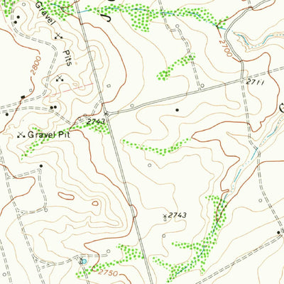 United States Geological Survey Ackerly, TX (1970, 24000-Scale) digital map