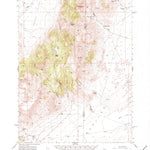 United States Geological Survey Ackerman Canyon, NV (1956, 62500-Scale) digital map