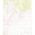 United States Geological Survey Ackerman Canyon, NV (1986, 24000-Scale) digital map