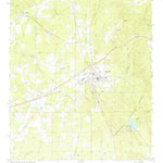 United States Geological Survey Ackerman, MS (1972, 24000-Scale) digital map