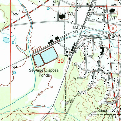 United States Geological Survey Ackerman, MS (2000, 24000-Scale) digital map