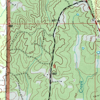 United States Geological Survey Ackerman, MS (2000, 24000-Scale) digital map