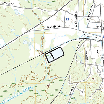 United States Geological Survey Ackerman, MS (2021, 24000-Scale) digital map