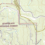 United States Geological Survey Ackerson Mountain, CA (2021, 24000-Scale) digital map