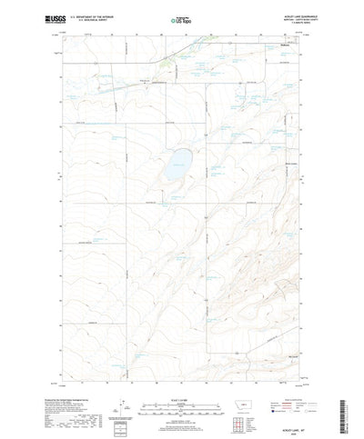 United States Geological Survey Ackley Lake, MT (2020, 24000-Scale) digital map