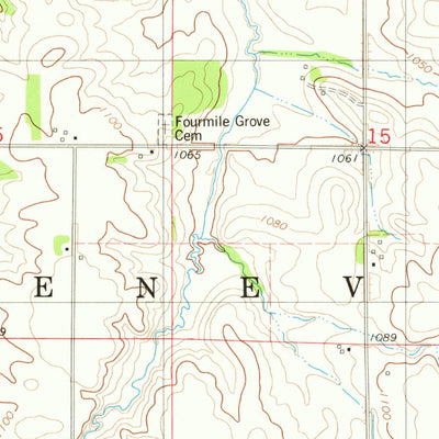 United States Geological Survey Ackley NE, IA (1979, 24000-Scale) digital map