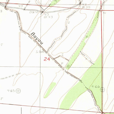 United States Geological Survey Acme, LA (1982, 24000-Scale) digital map