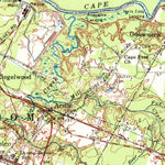 United States Geological Survey Acme, NC (1954, 62500-Scale) digital map