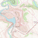 United States Geological Survey Acme, WY-MT (1968, 24000-Scale) digital map