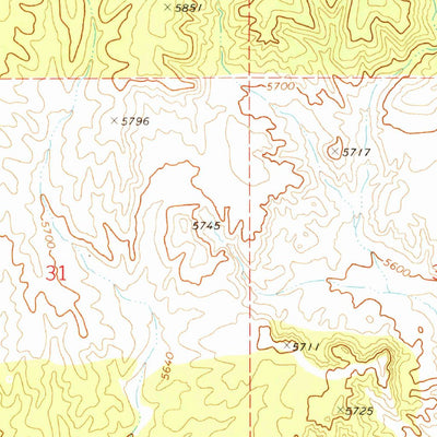 United States Geological Survey Acoma, NV (1972, 24000-Scale) digital map