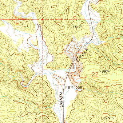 United States Geological Survey Acoma, NV (1972, 24000-Scale) digital map