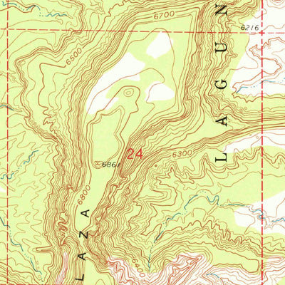United States Geological Survey Acoma Pueblo, NM (1961, 24000-Scale) digital map