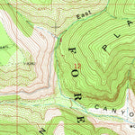 United States Geological Survey Acord Lakes, UT (1968, 24000-Scale) digital map