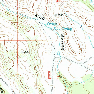 United States Geological Survey Acord Lakes, UT (2001, 24000-Scale) digital map