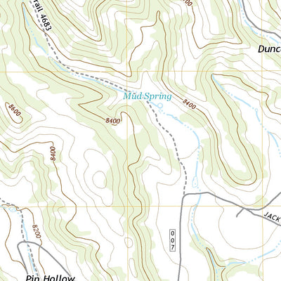 United States Geological Survey Acord Lakes, UT (2020, 24000-Scale) digital map