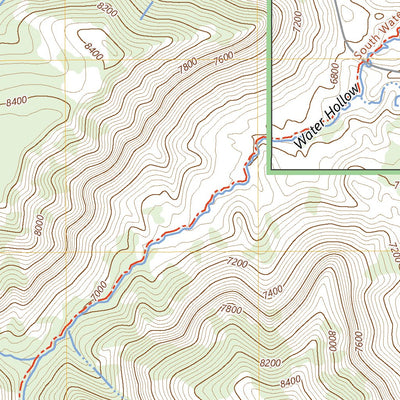 United States Geological Survey Acord Lakes, UT (2023, 24000-Scale) digital map
