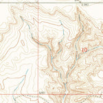 United States Geological Survey Acorn Flats, MT (1965, 24000-Scale) digital map