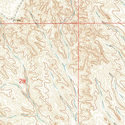 United States Geological Survey Acorn Flats, MT (1965, 24000-Scale) digital map