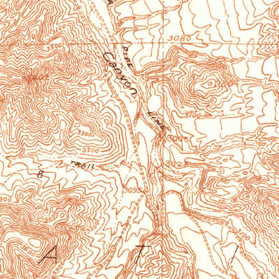 United States Geological Survey Acton, CA (1934, 24000-Scale) digital map