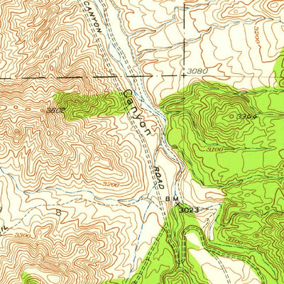 United States Geological Survey Acton, CA (1939, 24000-Scale) digital map