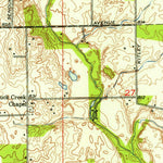 United States Geological Survey Acton, IN (1953, 24000-Scale) digital map