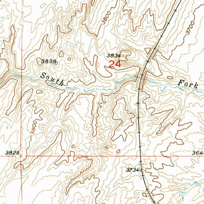 United States Geological Survey Acton, MT (1956, 24000-Scale) digital map