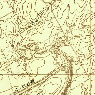 United States Geological Survey Acton, TX (1923, 48000-Scale) digital map